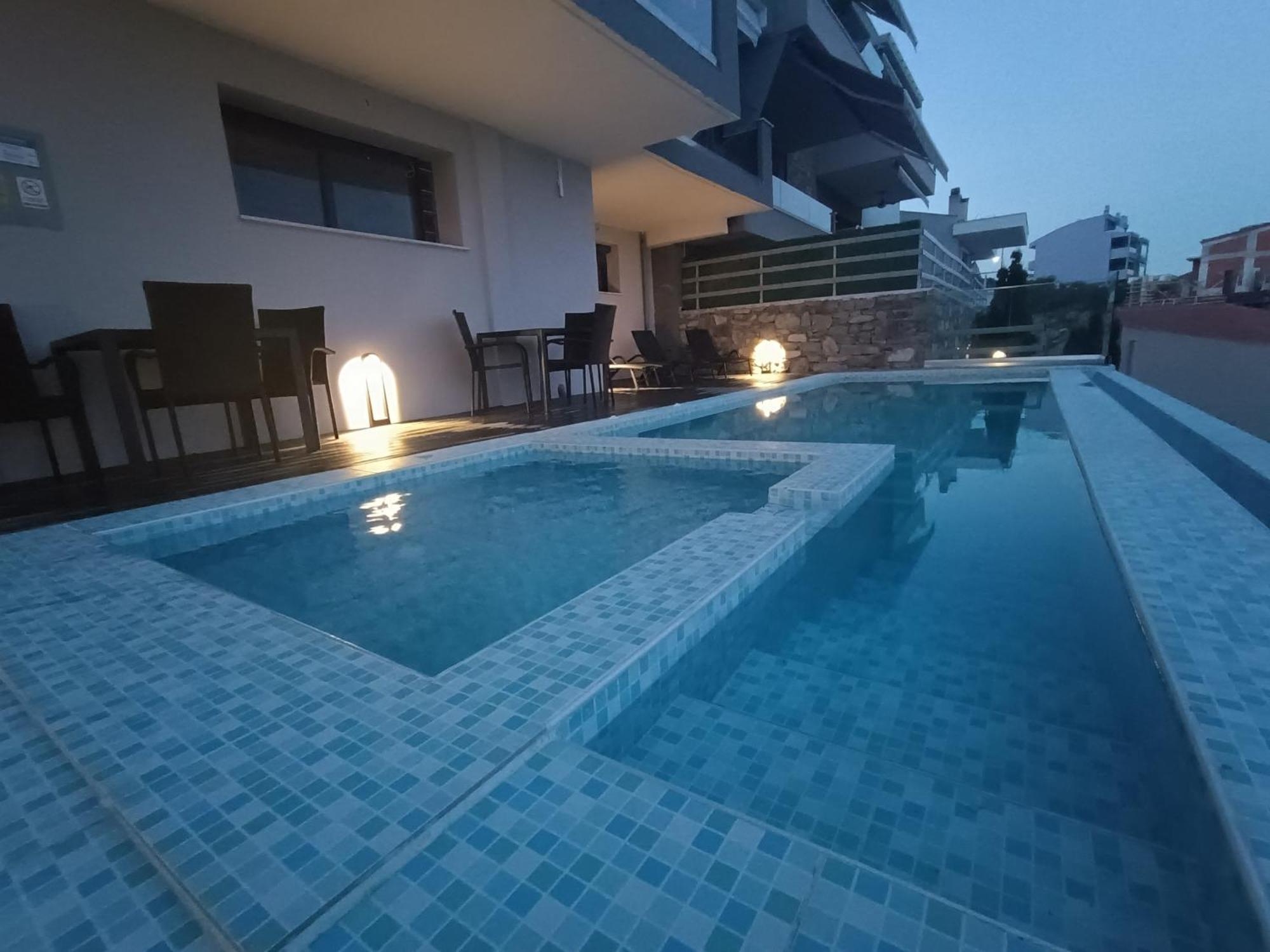 Alta Mare Apart otel Néa Péramos Dış mekan fotoğraf